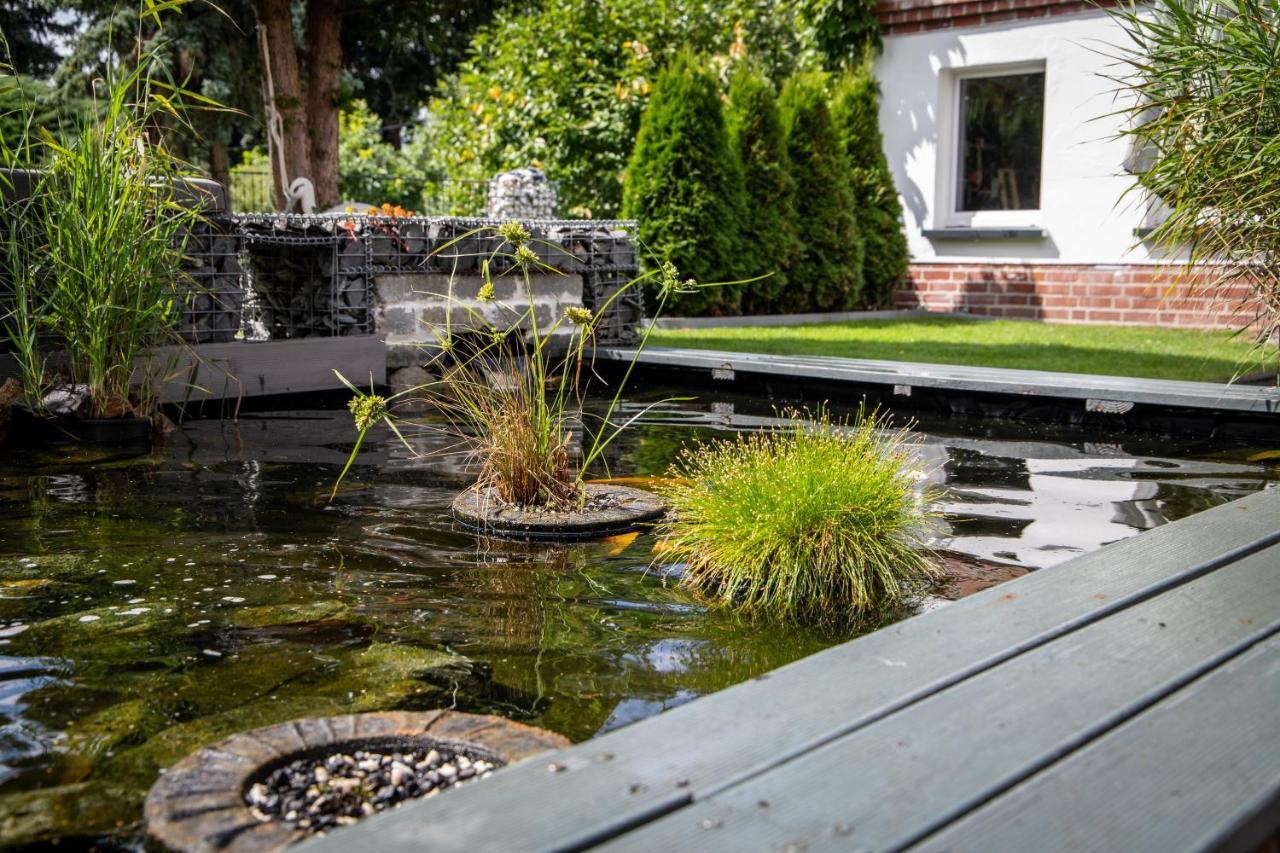 Unterschlupf Radeberg Mit Garten & Whirlpool Экстерьер фото